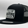 O.A.F. "Bold" Flat Bill Trucker - Black