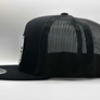 O.A.F. "Bold" Flat Bill Trucker - Black