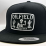 Days Off Flat Bill Trucker - Black