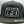 Days Off Flat Bill Trucker - Charcoal on Black