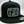 Days Off Flat Bill Trucker - Black on White