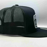 Days Off Flat Bill Trucker - Black