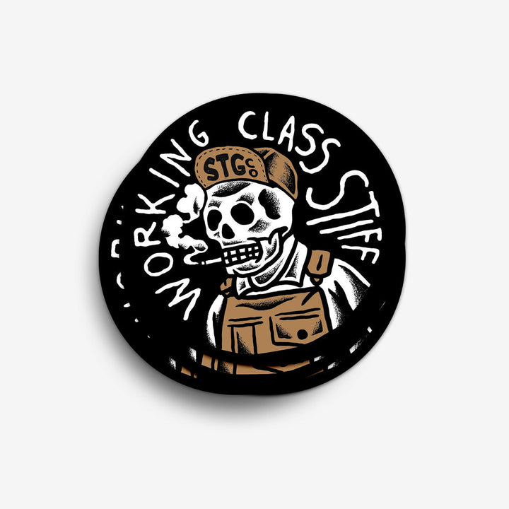 Working Class Stiff Sticker